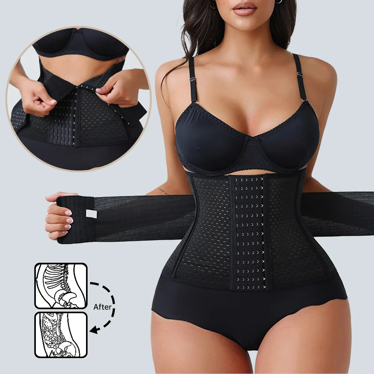 Faja Entrenador Ajustable Core Plus